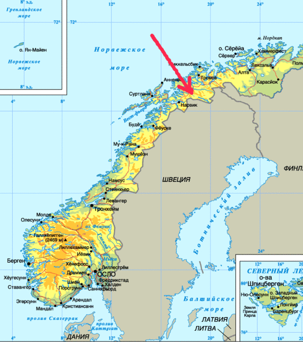 Скандинавские горы на карте евразии. Скандинавский полуостров на карте Атлантического океана. Скандинавский полуостров на карте. Галлхёпигген на карте.
