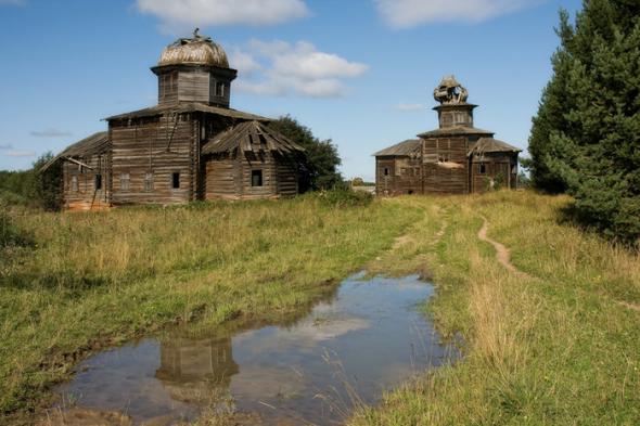 Деревенские церкви картинки