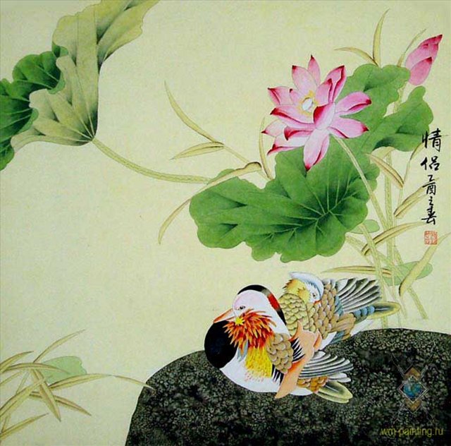 Включи птичка на китайском. Гохуа китайская. Традиционная китайская живопись гохуа. Гохуа китайская живопись птицы. Китайская живопись гохуа рыбы.