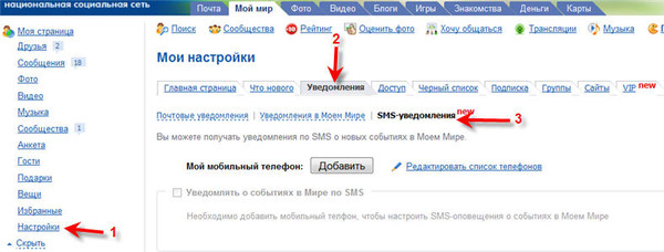 Уведомление в майл ру. Как отключить уведомления мой мир. В моём мире. Раздел смс уведомления на майл ру. Почему не получается настроить смс уведомления с майл ру.