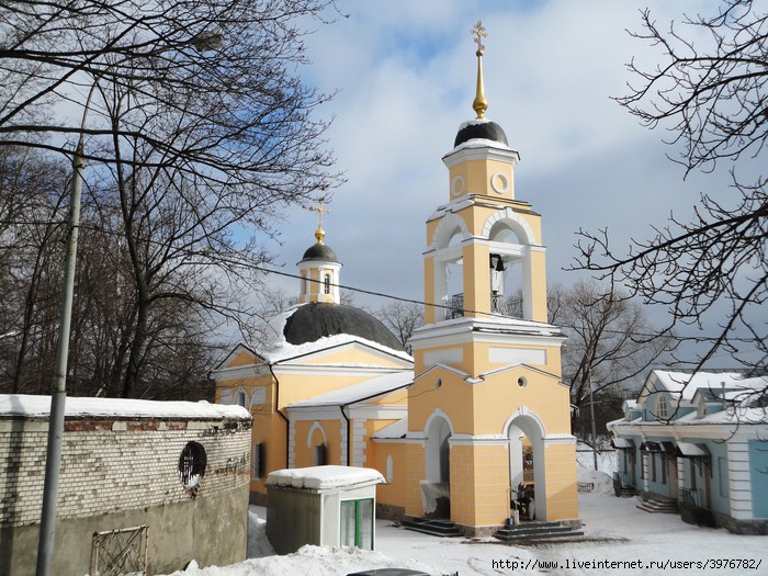 Храм косьмы и дамиана в химках