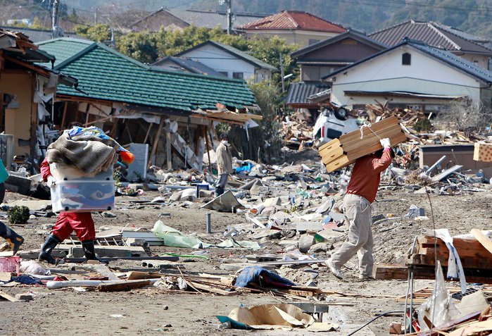 All the earthquakes in japan