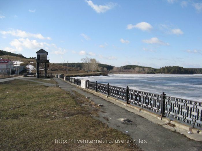 Сысерть набережная городского пруда фото