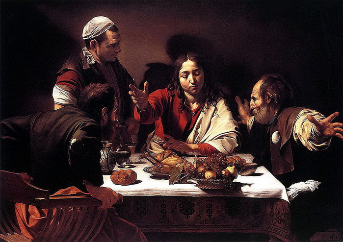 800px-1602-3_Caravaggio,Supper_at_Emmaus_National_Gallery,_London (700x494, 152Kb)