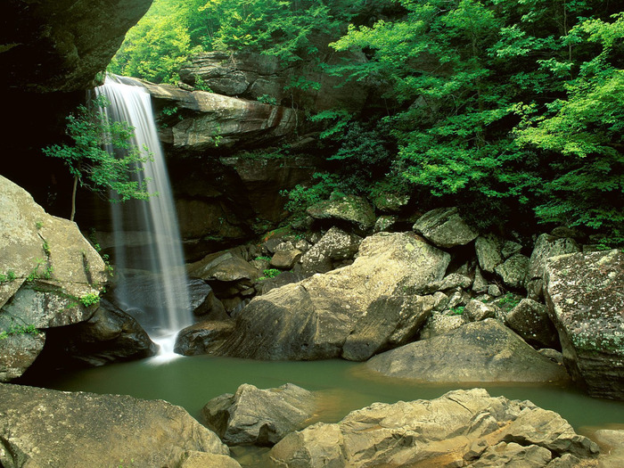 Eagle Creek Falls, Cumberland Falls State Park,  (700x525, 221Kb)