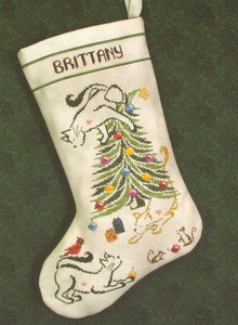 BrittercupDesigns BC009 Kitty Stocking (220x300, 32Kb)