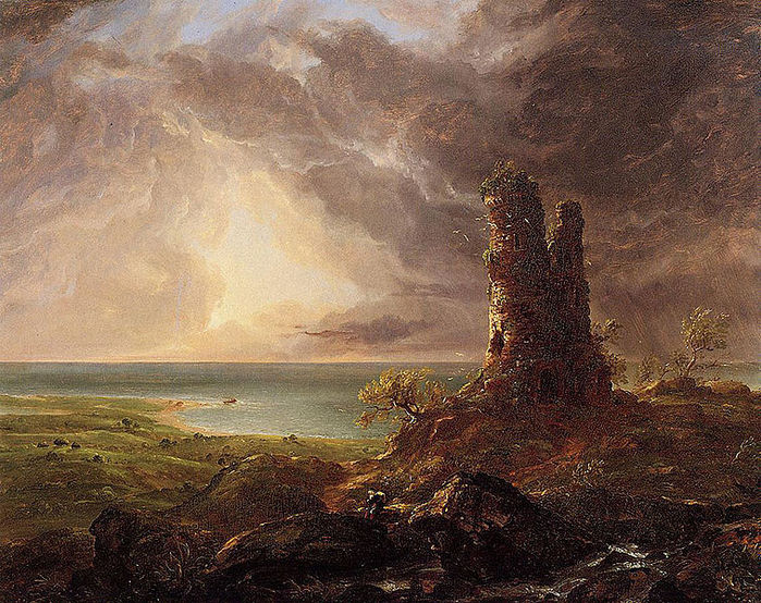 Cole_Thomas_Romantic_Landscape_with_Ruined_Tower_1832-36 (700x554, 137Kb)