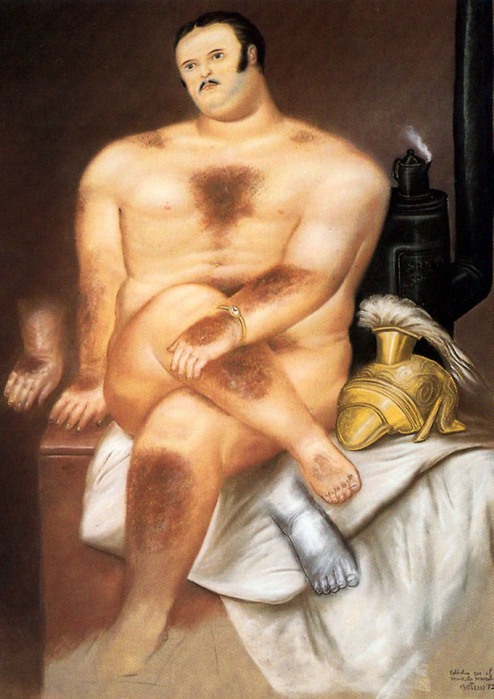 Ботеро Фернандо. Рисует очень толстых и людей и животных Fernando Botero Angulo05 (494x700, 87Kb)