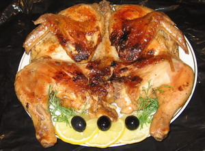 Цыпленок табака в духовке рецепт с картошкой фото пошагово с фото