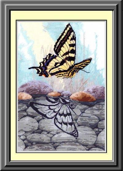 0Butterfly Reflection (400x557, 48Kb)