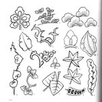  4000 motifs de fleurs et de plantes (102) (700x697, 105Kb)