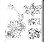  4000 motifs de fleurs et de plantes (150) (700x669, 91Kb)