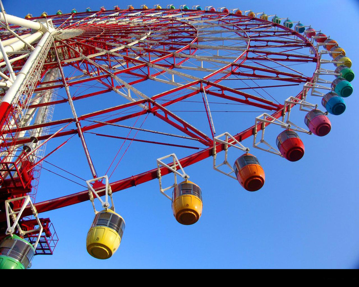 Ferris Wheel in Tokyo (700x560, 211Kb)