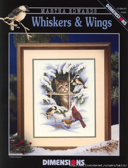 00305 Whiskers and Wings (535x700, 269Kb)