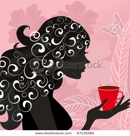 stock-vector-girl-with-the-flower-tea-67136284 (450x470, 93Kb)