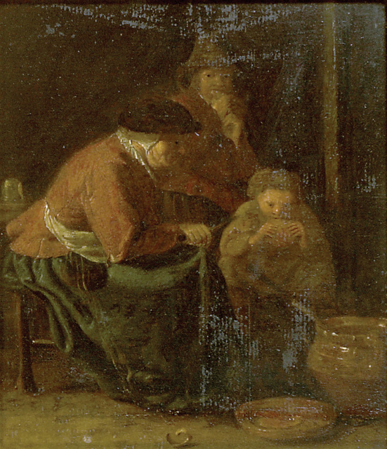 Interior with three Peasants (551x640, 191Kb)