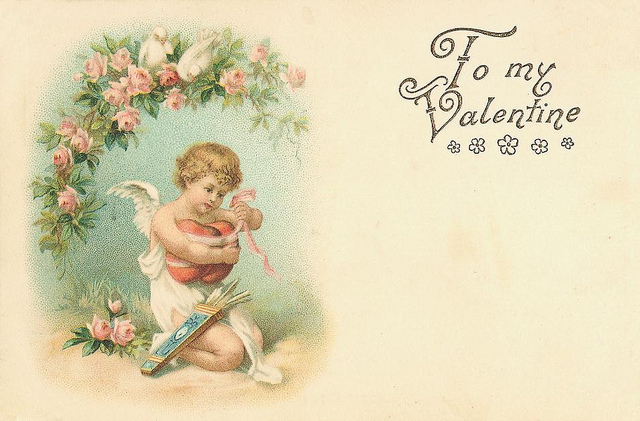 Victorian Valentine's Day Card, Zazzle