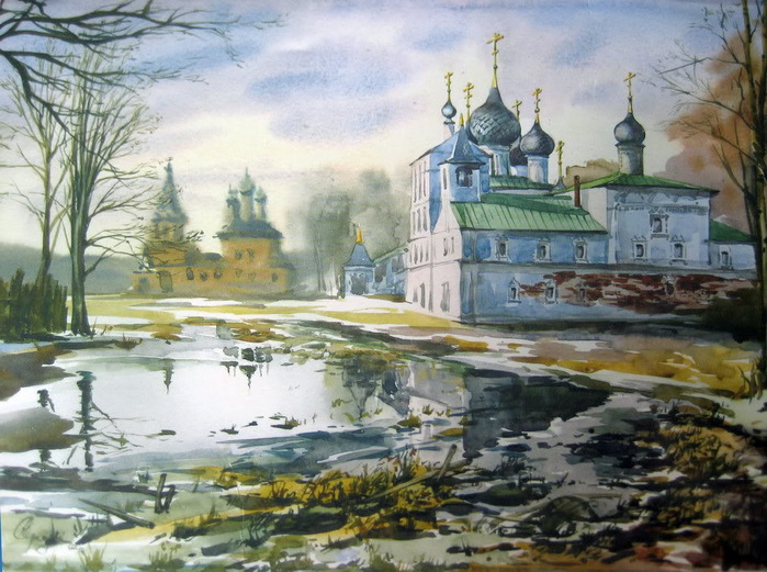 Картины города углича