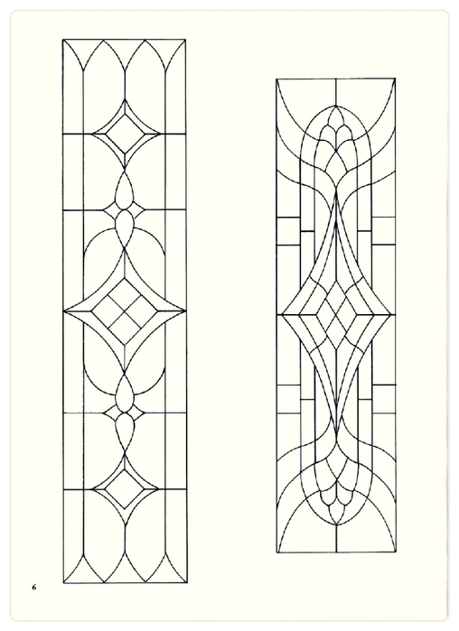Decorative Doorways Stained Glass - 06 (508x700, 121Kb)