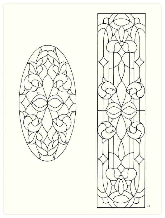 Decorative Doorways Stained Glass - 11 (530x700, 155Kb)