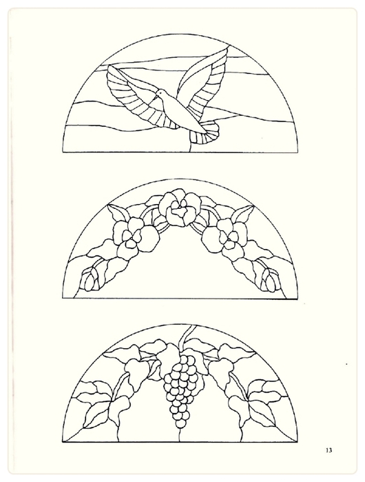 Decorative Doorways Stained Glass - 13 (530x700, 126Kb)