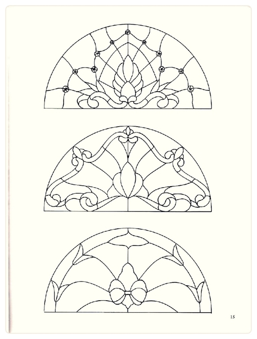 Decorative Doorways Stained Glass - 15 (530x700, 135Kb)