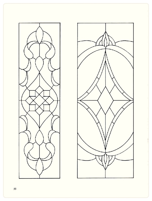 Decorative Doorways Stained Glass - 50 (530x700, 128Kb)