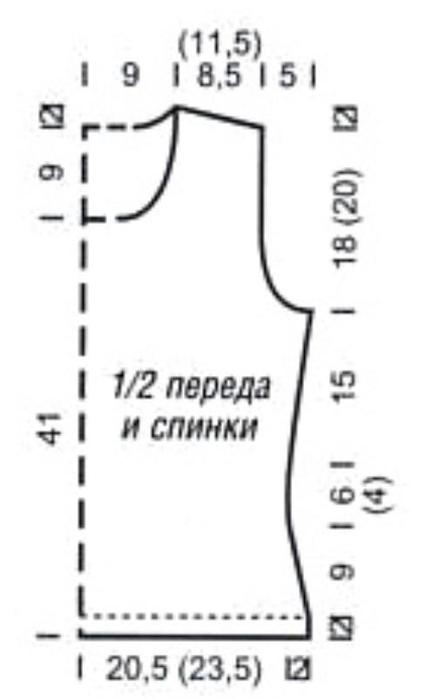 Выкройка трикотажного топа