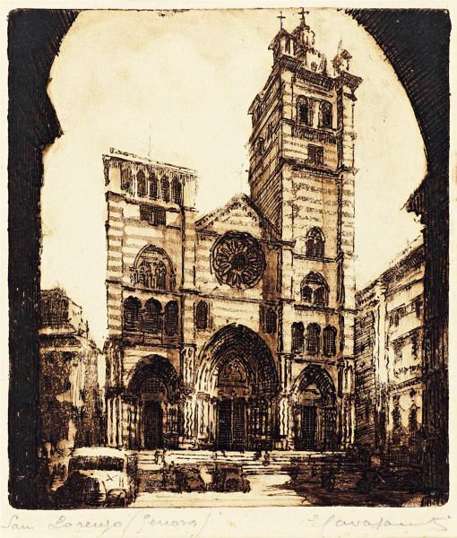 Cavasanti  Giuseppeo Genova - Chiesa di San Lorenzo  -   - (510x600, 113Kb)