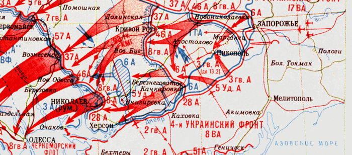 Западно карпатская операция карта