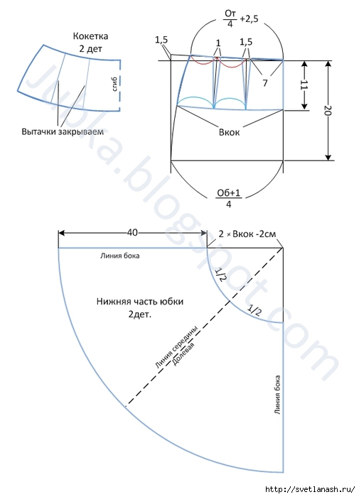 юбка полусолнце на кокетке (505x700, 90Kb)