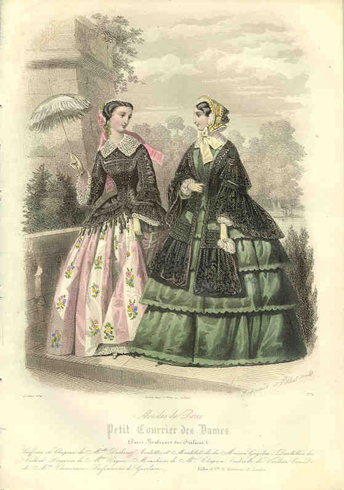 Капот одежда женская 19 века фото