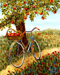  Under_The_Apple_Tree_Blue_Bicycle_med (350x438, 69Kb)