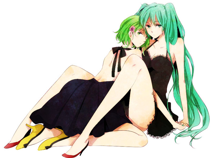 Miku, Gumi.