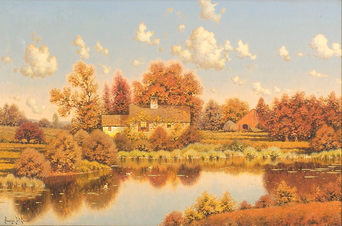 George W. Drew (1875  1968) -farming-ground (700x463, 185Kb)