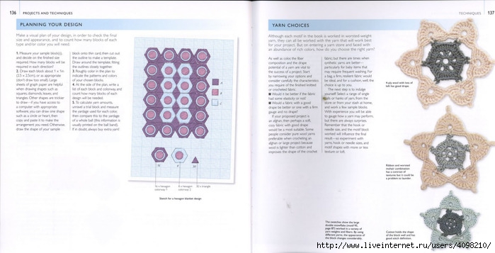 150 Knit & Crochet Motifs_H.Lodinsky_Pagina 136-137 (700x357, 142Kb)