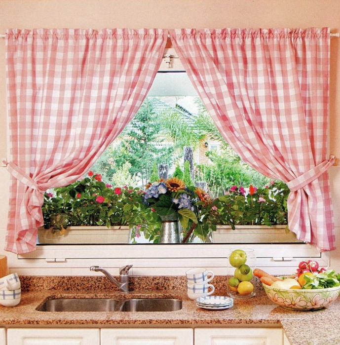 Как своими руками сшить красивые шторы на кухню, используя выкройки
