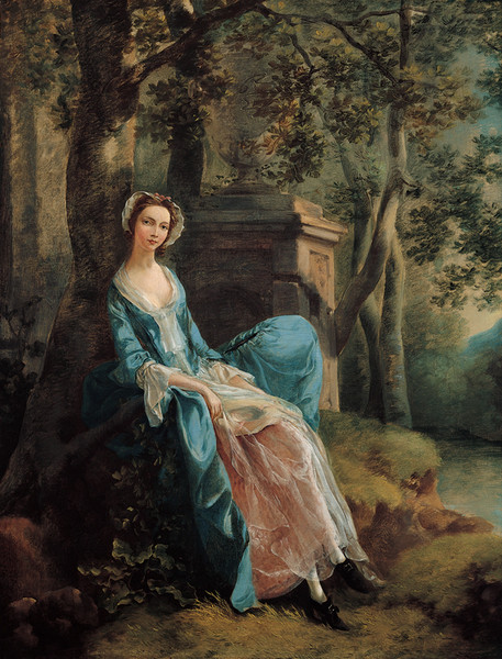 Portrait of a Woman, Possibly of the Lloyd Family c. 1750 (457x600, 119Kb)