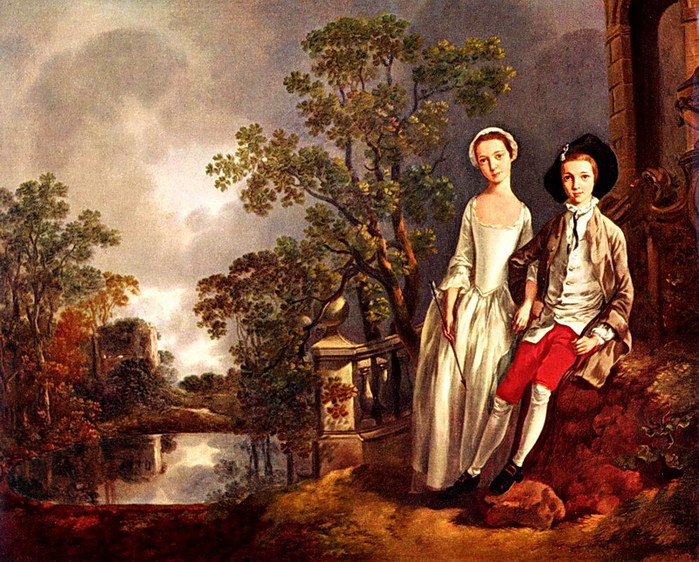 Gainsborough_Thomas_The_Portrait_of_Heneage_Lloyd_with_His_Sister       (700x562, 163Kb)