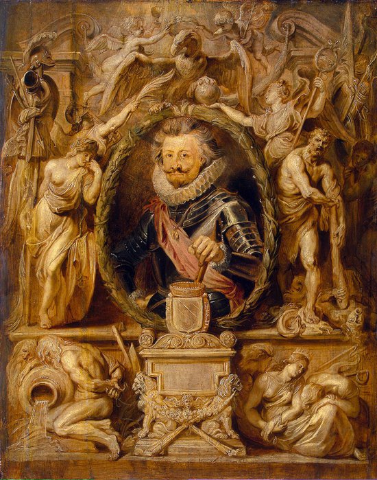 Rubens Pieter Paul - Portrait of Charles de Longueval - GJ-508 (550x700, 135Kb)