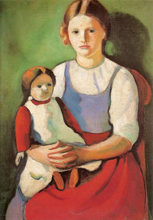 Blond-Girl-with-Doll-_Blondes-Madchen-mit-Puppe_ (486x700, 139Kb)
