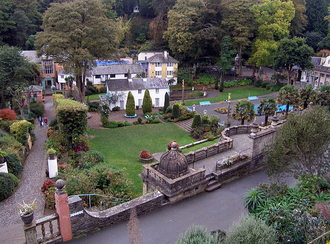 Portmeirion, Gwynedd  Flickr - Photo Sharing! (650x481, 836Kb)