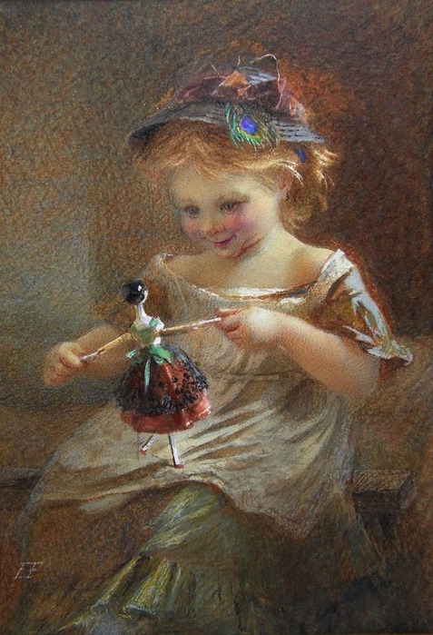 Emily_Farmer_English_victorian_painter_1826_1905_The_Doll_ (477x700, 121Kb)