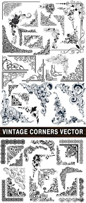 4103842_Vintage_corners_vector_400 (298x700, 179Kb)