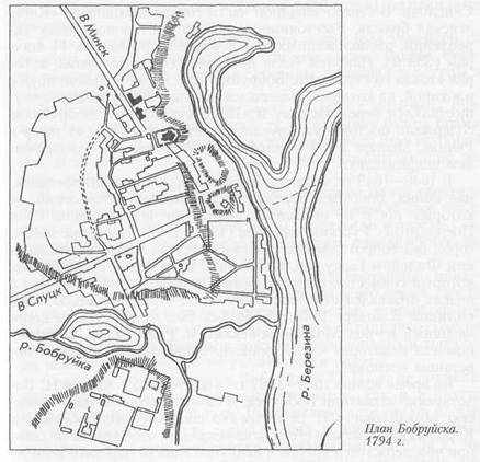 Бобруйская крепость чертежи