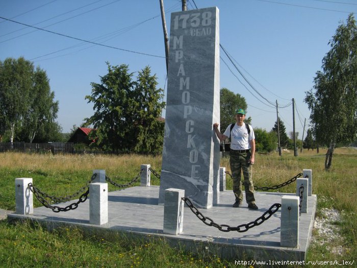 Карта села мраморское