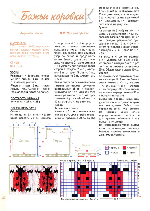 Журналы по вязанию для детей спицами и со схемами и описанием