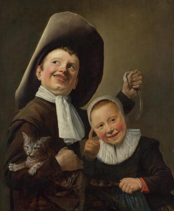 4000579_Judith_Leyster_A_Boy_and_a_Girl_with_a_Cat_and_an_Eel (578x700, 36Kb)