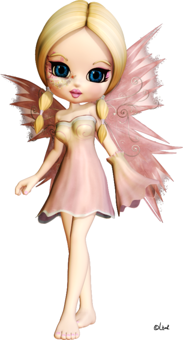 SSLisa - Cookie - Cute Elves - Pink (377x700, 242Kb)