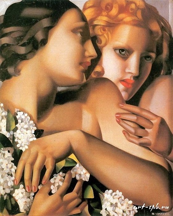 Tamara Lempicka Spring 1930 . (561x700, 87Kb)